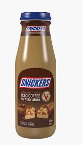 Snickers & Twix iced coffee