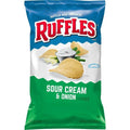 Ruffles sour cream and onion