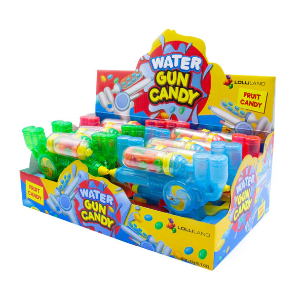 Water gun candy